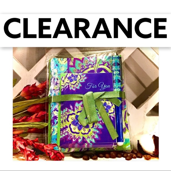 Blank Card Stationery Set with Pen CLEARANCE - Picture 2 of 6